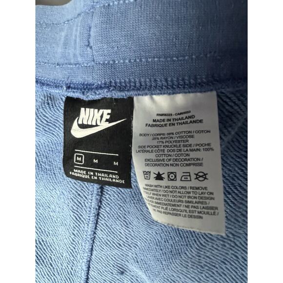 Nike Men Activewear Shorts M French Terry Sweats Logo Pockets Drawstring READ*** - Picture 10 of 11